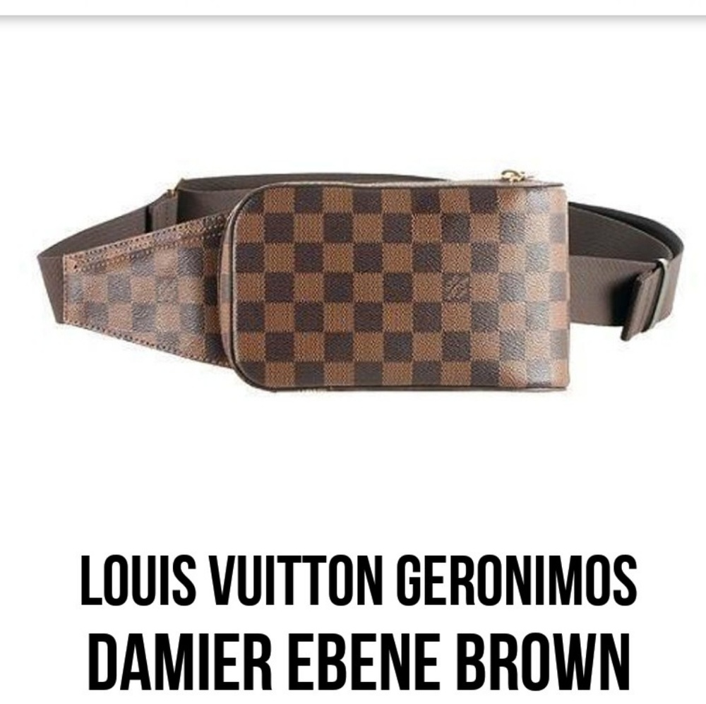 🚫 SOLD 🚫LV Geronimos Damier Ebene Brown